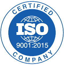 ISO 9001:2015 certification mark